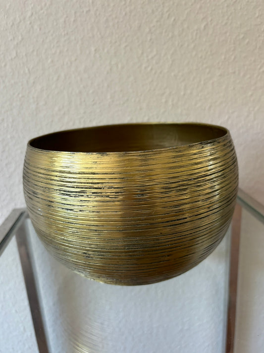 Colmore Pflanzkübel Vase Alu Gold