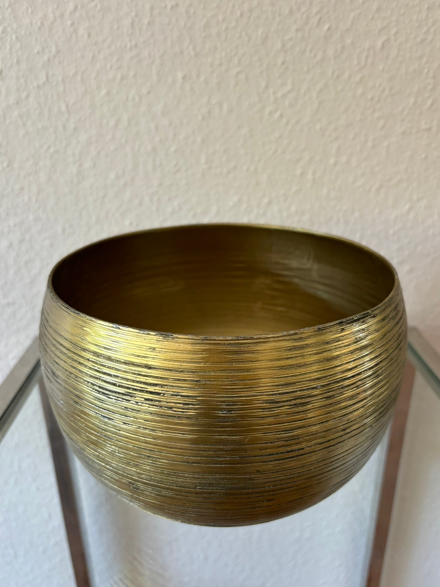 Colmore Pflanzkübel Vase Alu Gold